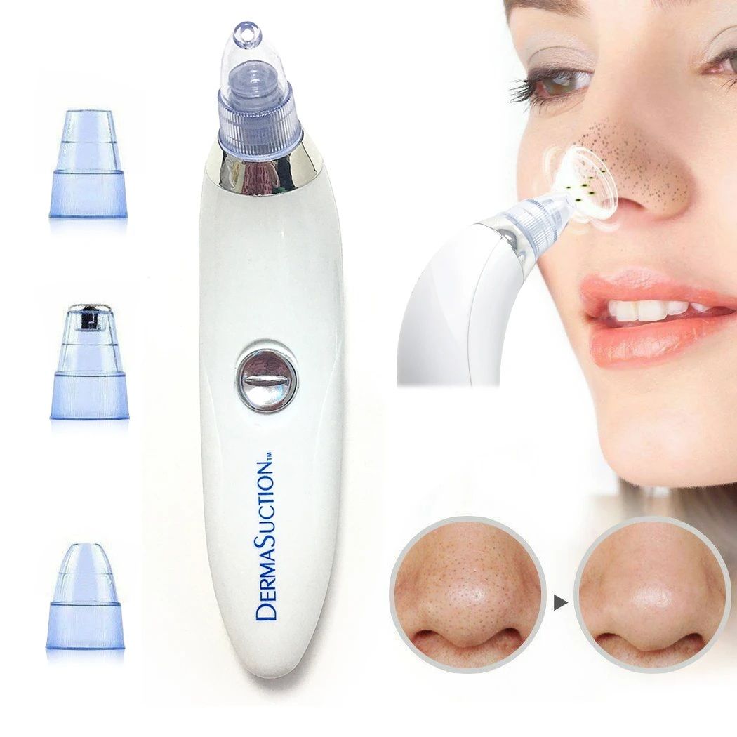 4-in-1 Cell Operated Blackhead Removal Machine Derma Suction