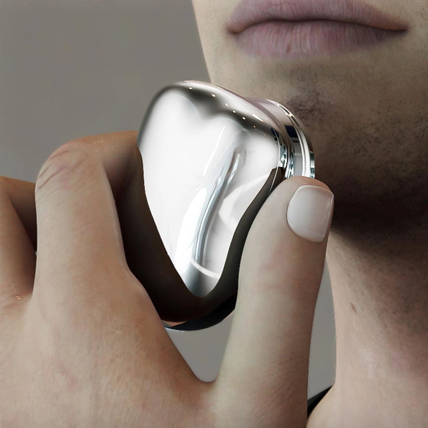 Mini 3-Blade Electric Shaver - Portable, Type-C Fast Charging Razor