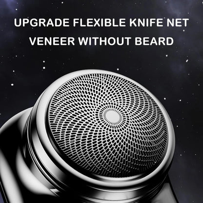 Mini 3-Blade Electric Shaver - Portable, Type-C Fast Charging Razor