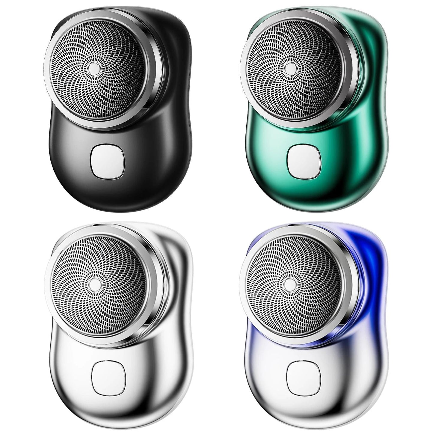 Mini 3-Blade Electric Shaver - Portable, Type-C Fast Charging Razor